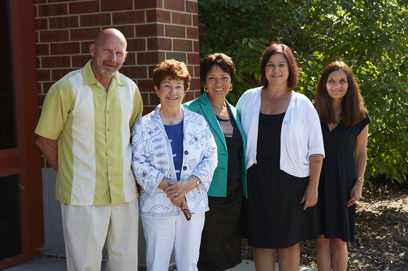 Mary E Smith with Schaller Family 2